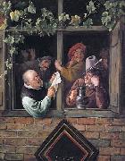 Jan Steen Rhetoricians at a Window Sweden oil painting artist